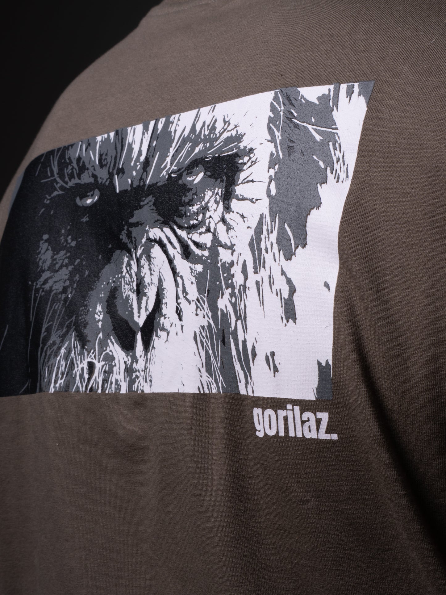 Camiseta Gorilaz GLZ — Café