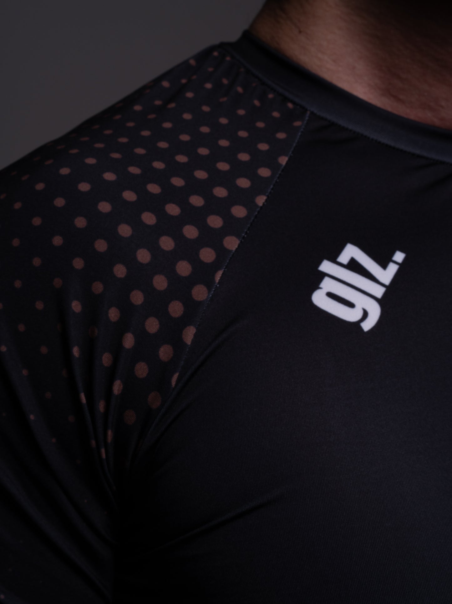 Rash Guard Gorilaz Competition Marrom — Cor faixa marrom BJJ