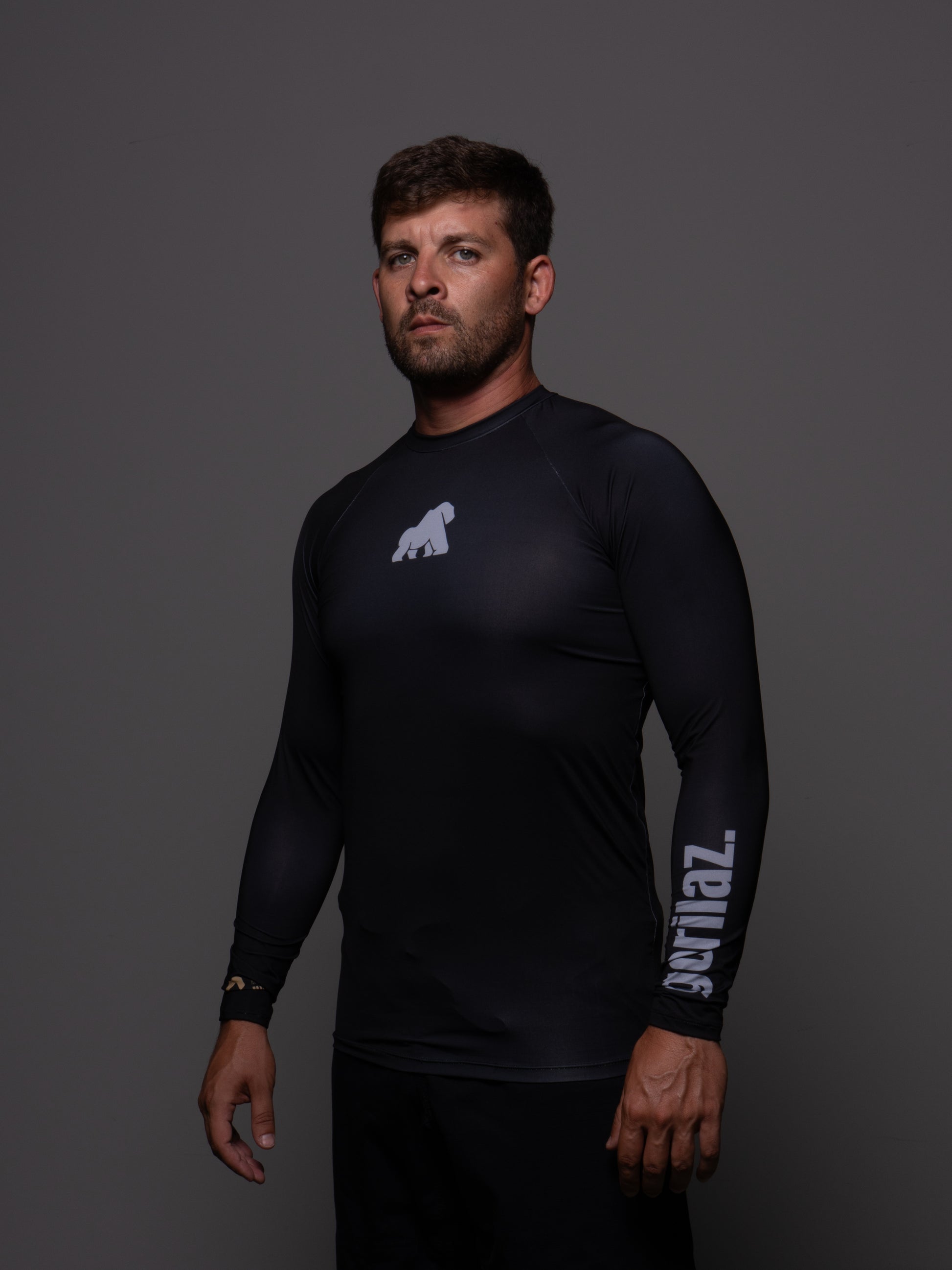 Rash Guard Gorilaz Classic Manga Longa — Proteção total BJJ No-Gi UV50+