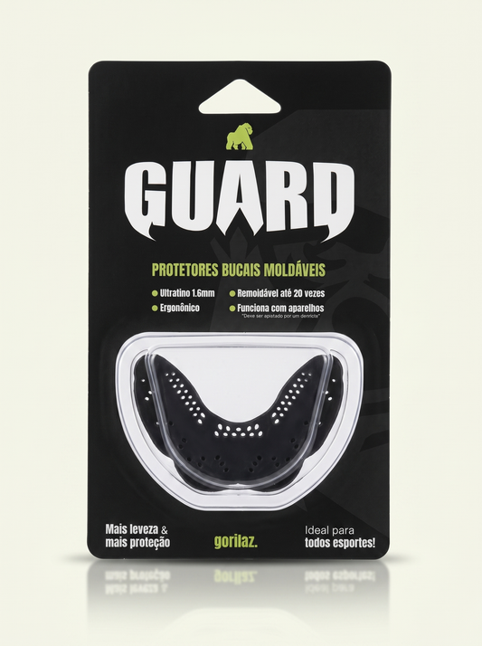 Gorilaz Guard Preto