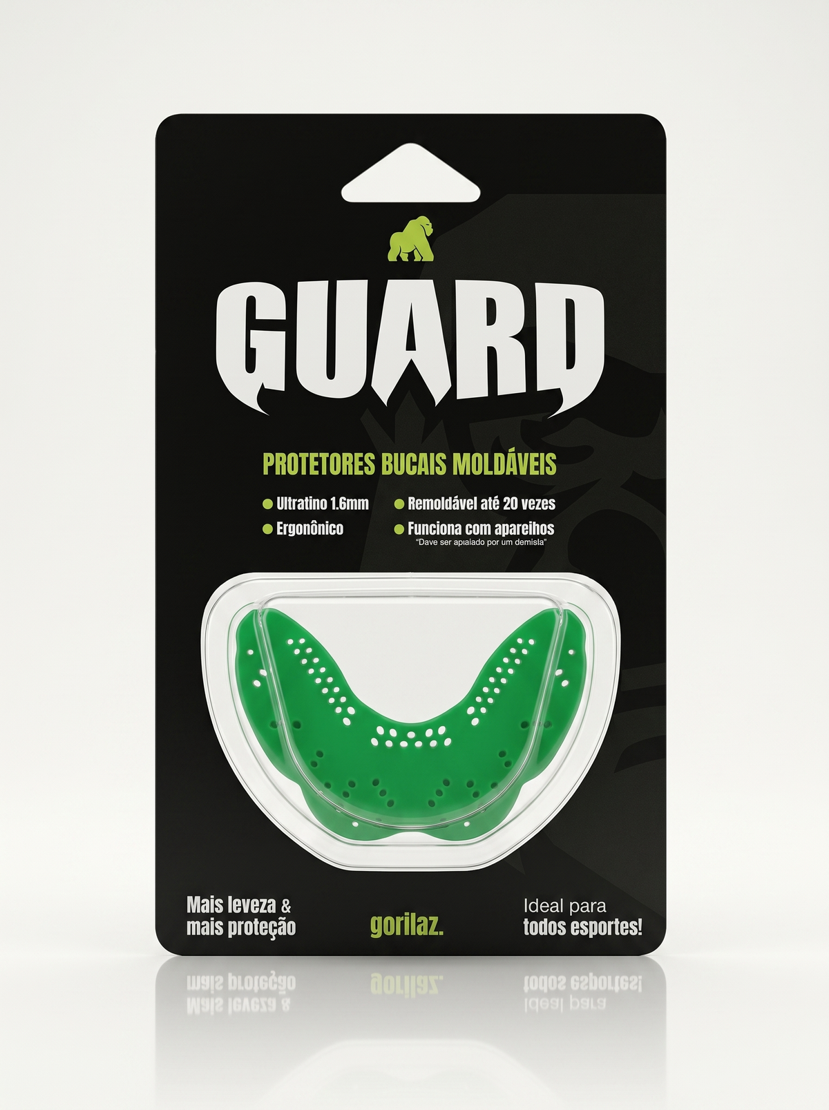 Gorilaz Guard Verde