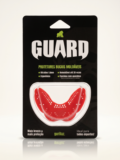 Gorilaz Guard Vermelho